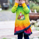 Schnittmuster Aya Pullover Kleid Gr. 80 bis 152 - Sewando