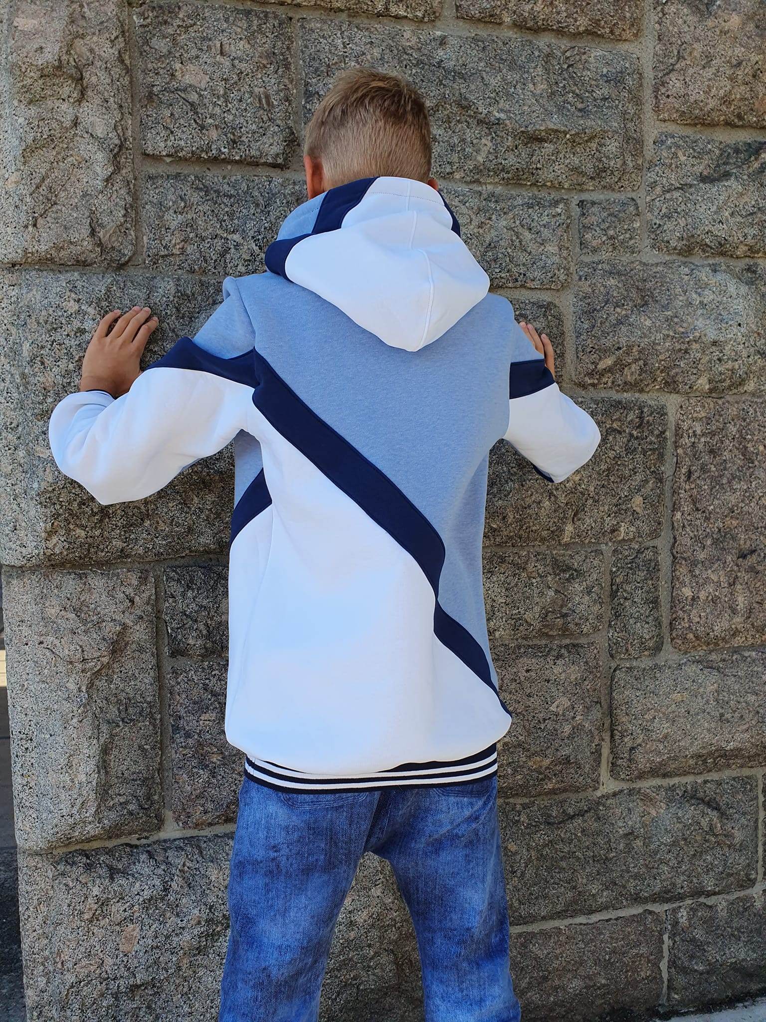 Schnittmuster *Big Funnel Hoodie & Hoodiekleid* Gr. 62-176 - Sewando