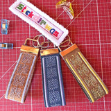 10x Stickdatei Band "Spireck" Taschenschlaufe