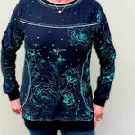 Sweater Josefina Gr. 34 - 54 inkl. A0 + Beamerdatei - Sewando
