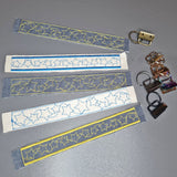 10x Stickdatei Band "Sterne" Taschenschlaufen