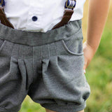 PASST IMMER Sonntagskind Gr. 116-152 | Shorts in 2 Längen | einzigartiges Passformsystem| - Sewando