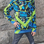 Schnittmuster *Big Funnel Hoodie & Hoodiekleid* Gr. 62-176 - Sewando