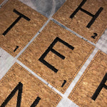 Stickdatei - SCRABBLE Alphabet A-Z (und Umlaute Ä, Ö und Ü) - Sewando