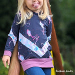 Schnittmuster *Big Funnel Hoodie & Hoodiekleid* Gr. 62-176 - Sewando