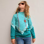 Schnittmuster *Big Funnel Hoodie & Hoodiekleid* Gr. 62-176 - Sewando