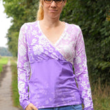 Schnittmuster Wickelshirt EDLING Gr. 34-54 : - Sewando