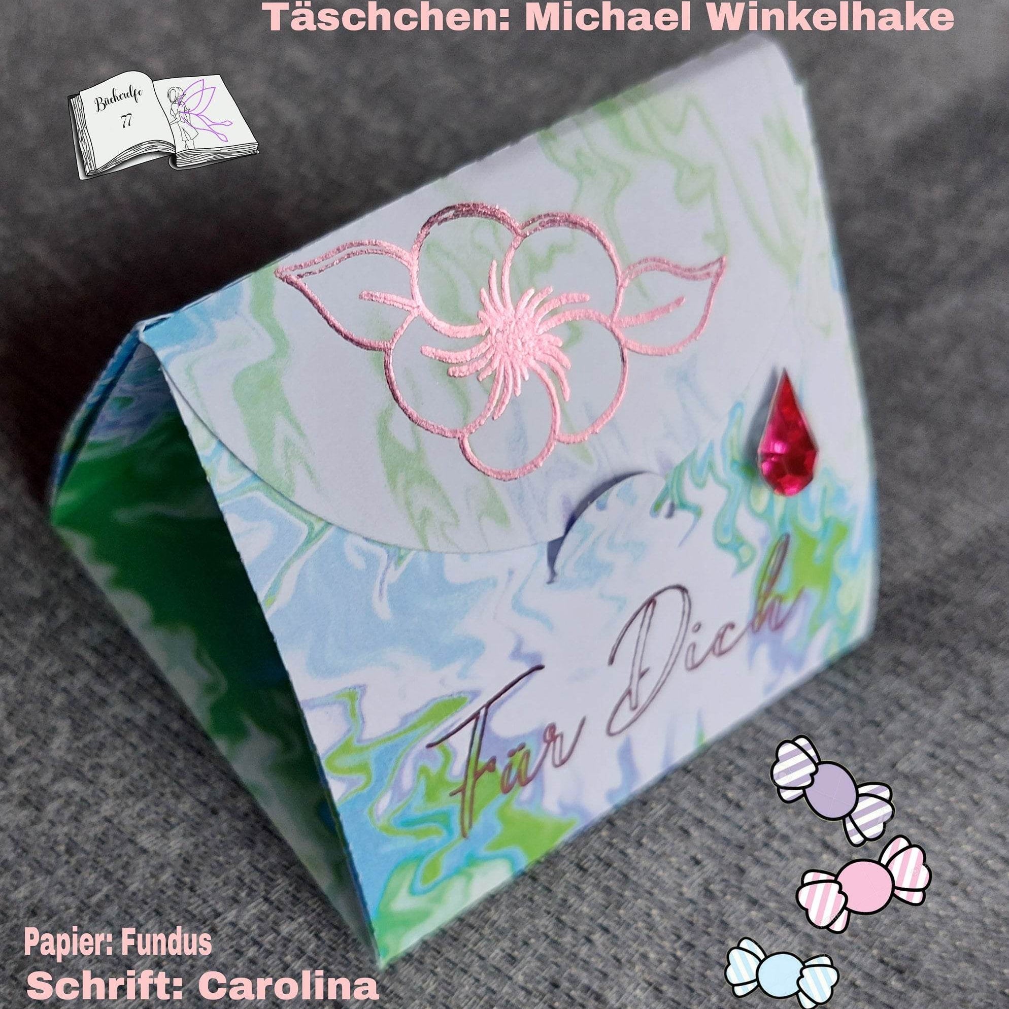 Digistamp fünfblättrige Blüte Plotten, Sublimation, Drucken ! - Sewando