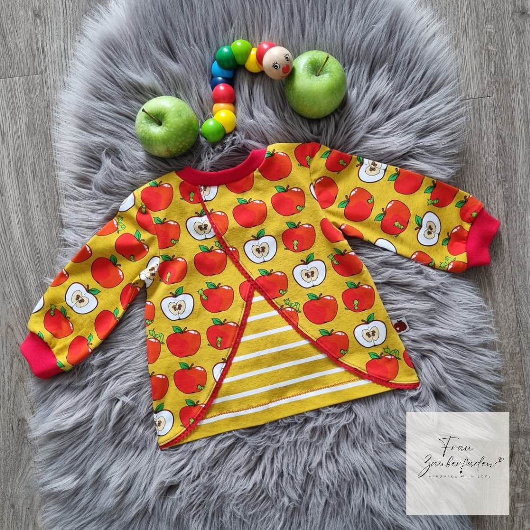 Schnittmuster Shirt Sweet Clementine Größe 74-164 - Sewando
