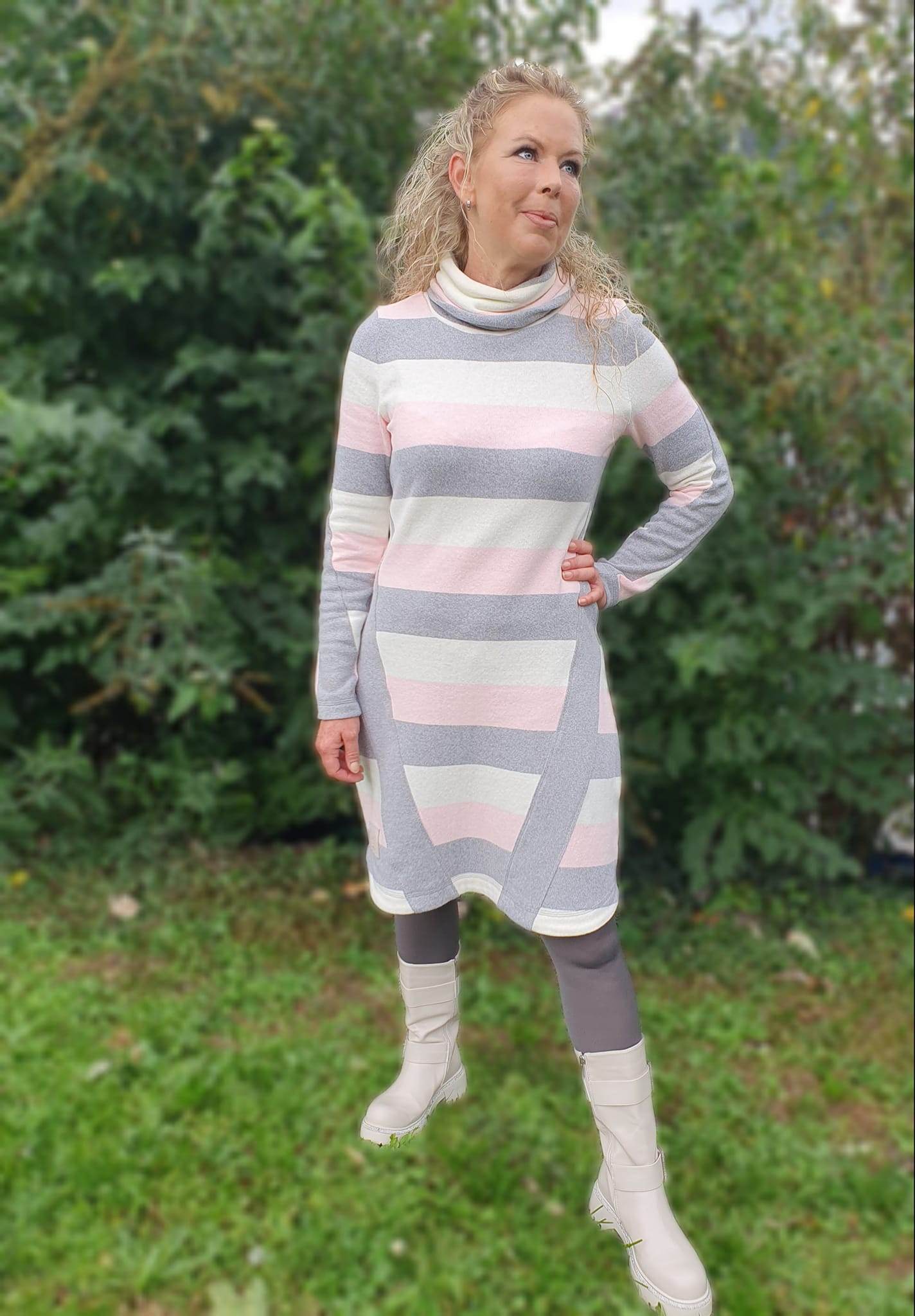Schnittmuster *Big Funnel Ladies Dress* #Kleid Gr. 32-54 - Sewando