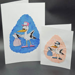 Stickdatei - Storchenpost - Klapperstorch mit Beutel - Sewando