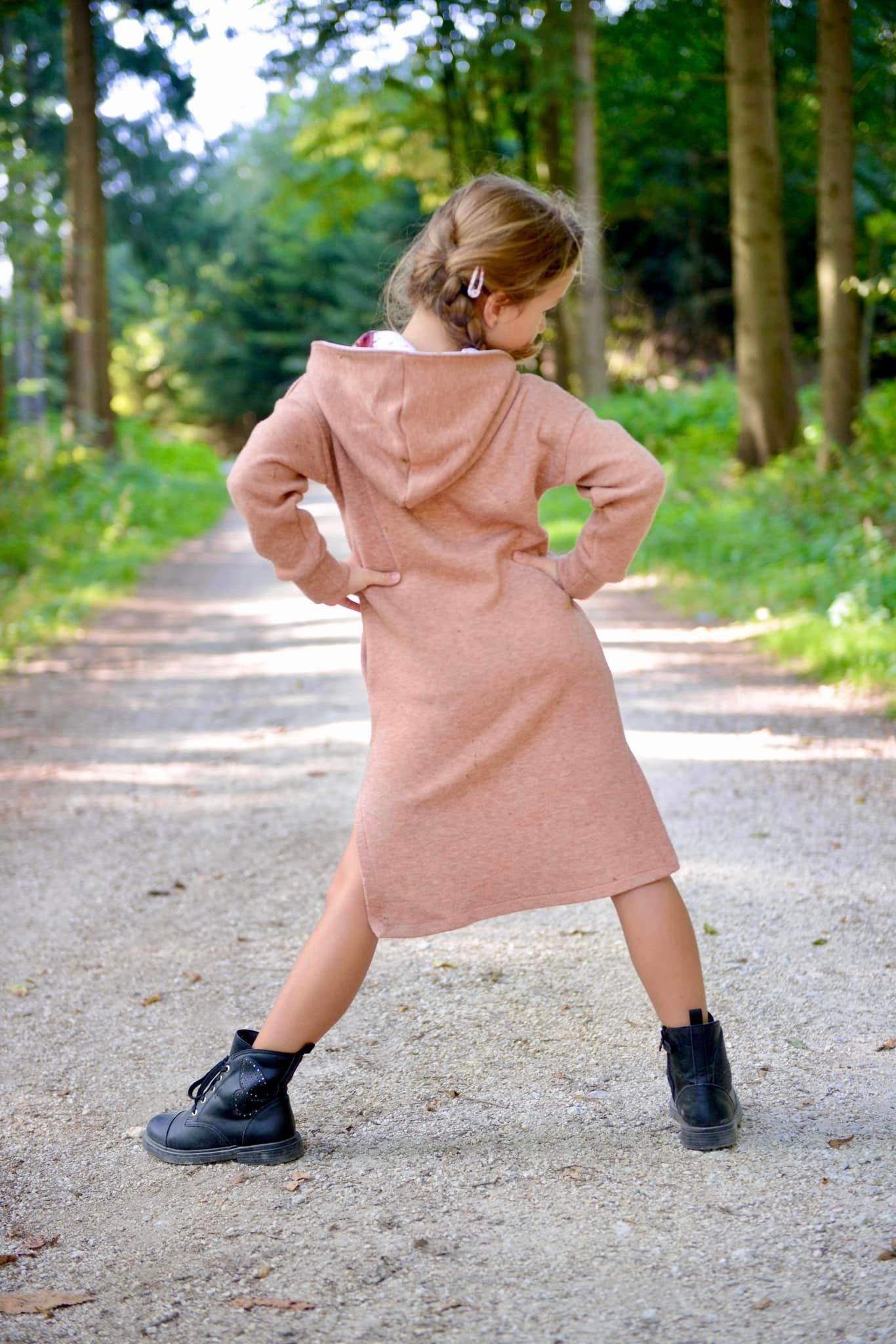 Schnittmuster Blickfang – Longshirt Größen 92-152 - Sewando