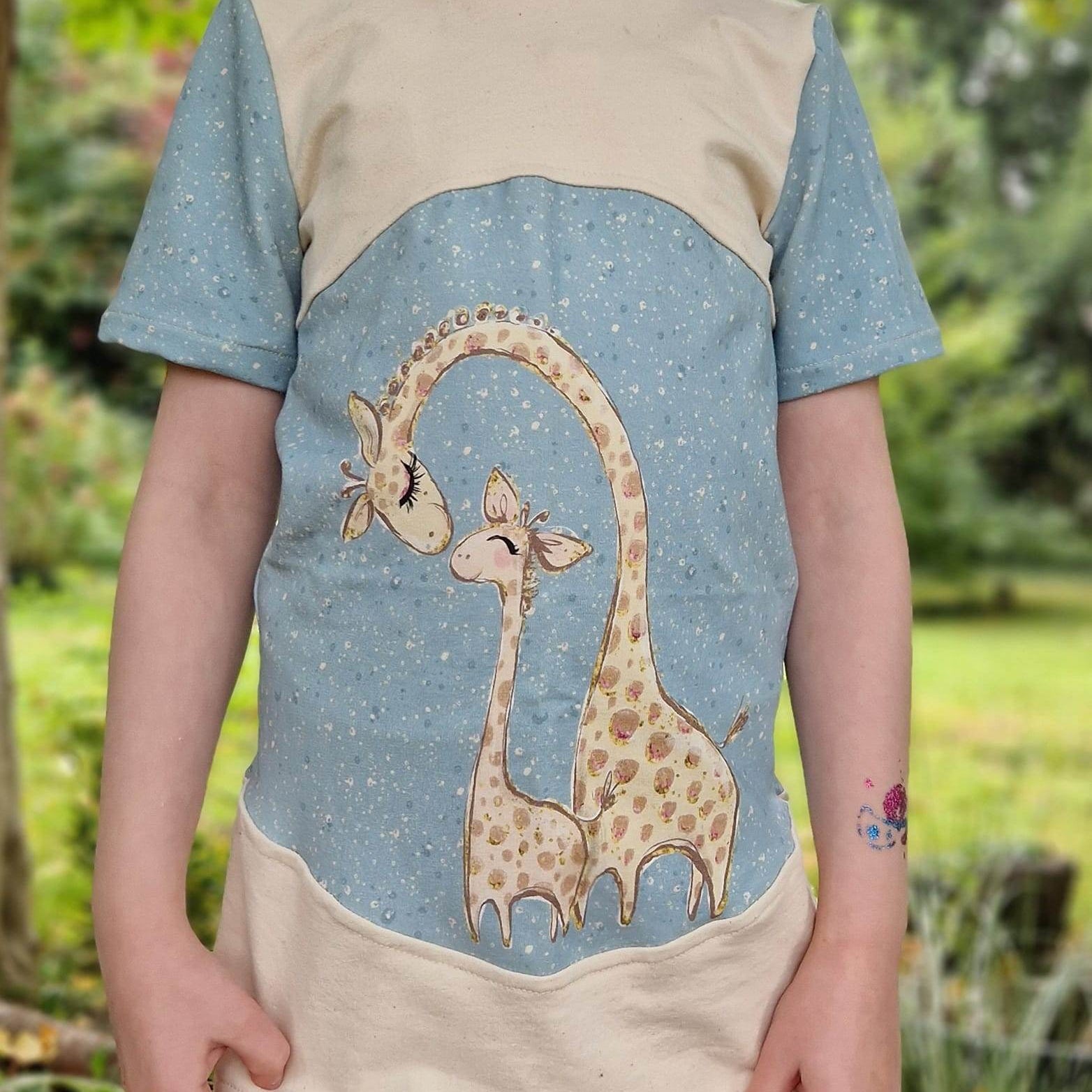 Schnittmuster Shirt, Tunika und Kleid für Mädchen Nalu 80-164 - Sewando