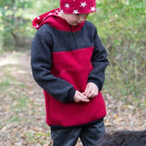 Herbstwind & Frühlingssonne Anorak, Windbreaker, Drüberzieh-Hoodie für 69cm-140cm Körpergröße - Sewando