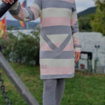 Schnittmuster *Big Funnel Hoodie & Hoodiekleid* Gr. 62-176 - Sewando