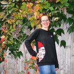 Sweater Josefina Gr. 34 - 54 inkl. A0 + Beamerdatei - Sewando