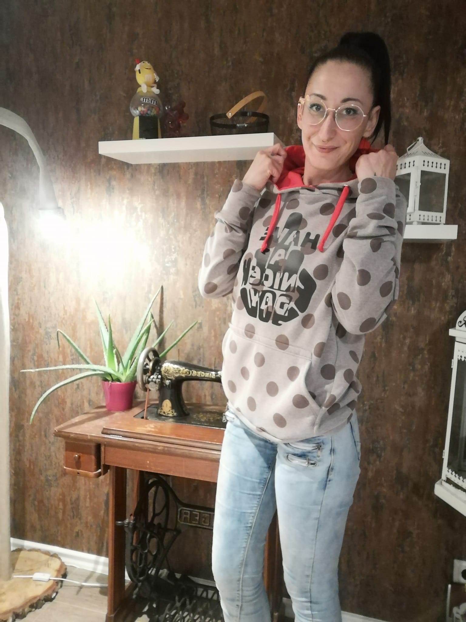 Schnittmuster Steff Hoodie Gr. XS - XL - Sewando