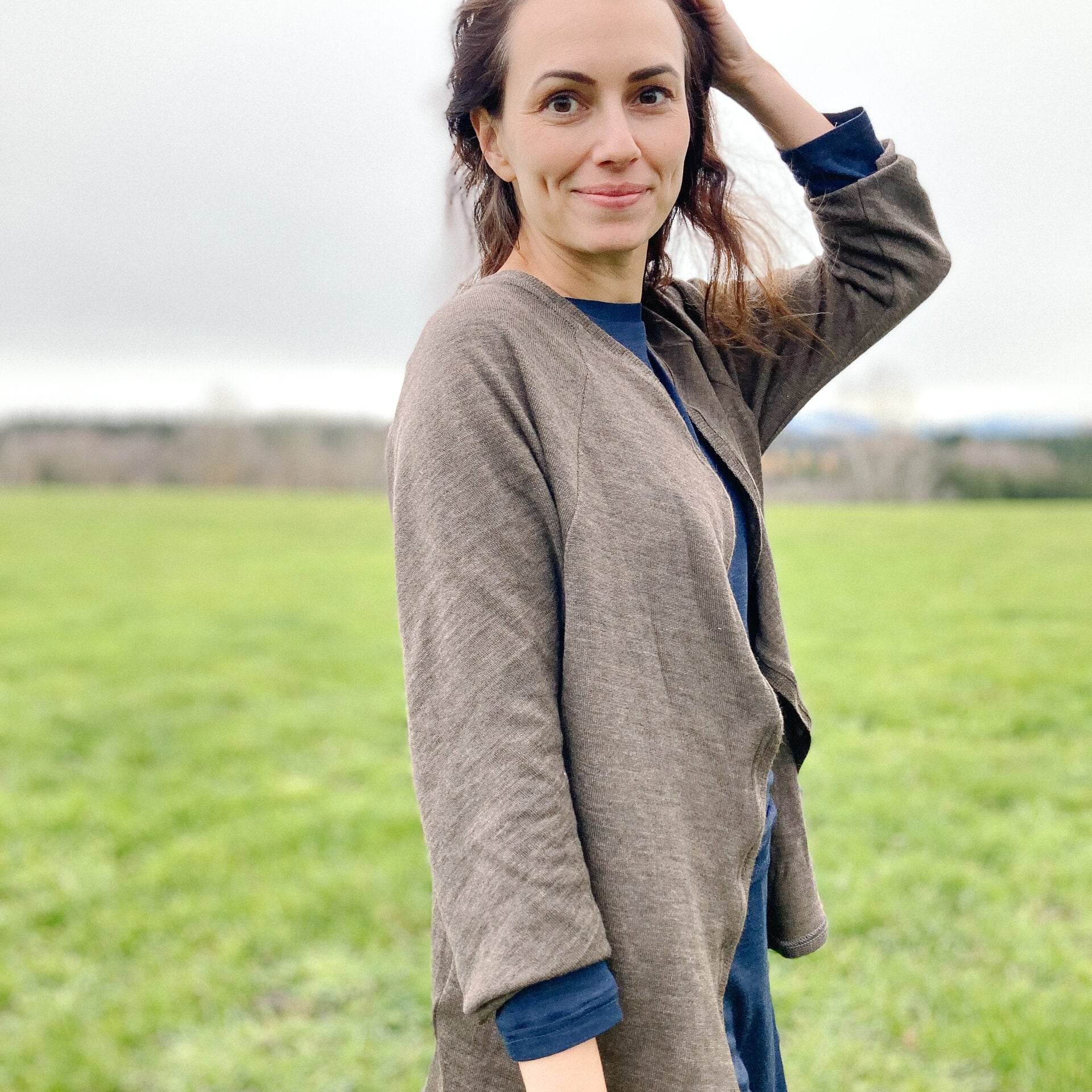 E-Book Cardigan MissCardy 32-58/60 Schnittmuster - Sewando