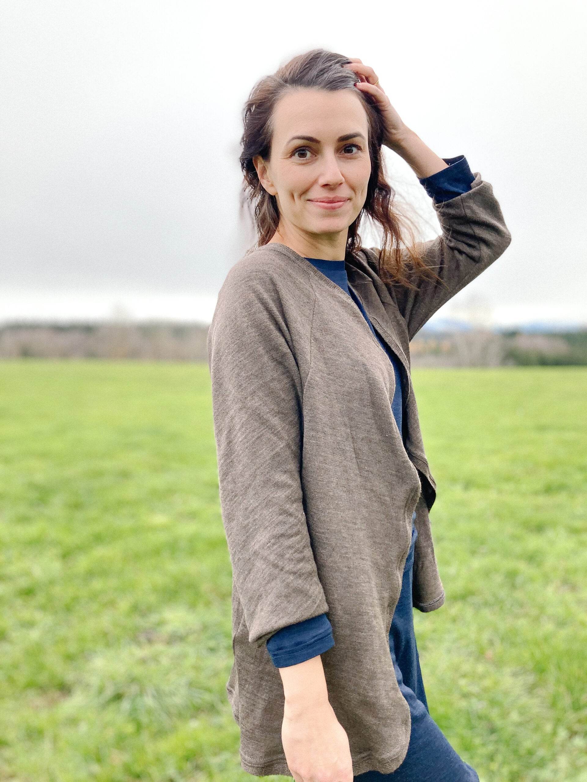 Schnittmuster E-Book Cardigan MissCardy Gr. 32-58/60 - Sewando