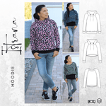 Schnittmuster Raglansweater / Hoodie ISTRANA Gr. 34-56 : - Sewando