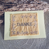 3x Stickdatei "Miniranke Sterne" in Satinstick