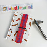 10x Stickdatei Band "Spireck" Taschenschlaufe