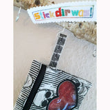10x Stickdatei Band "Spireck" Taschenschlaufe