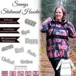 Sannys Statement Hoodie – Gr 32-64 – EBook und Nähanleitung - Sewando
