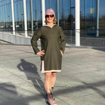 KNUD.hoodiekleid | Damen | 32-52 | Schnitt : - Sewando