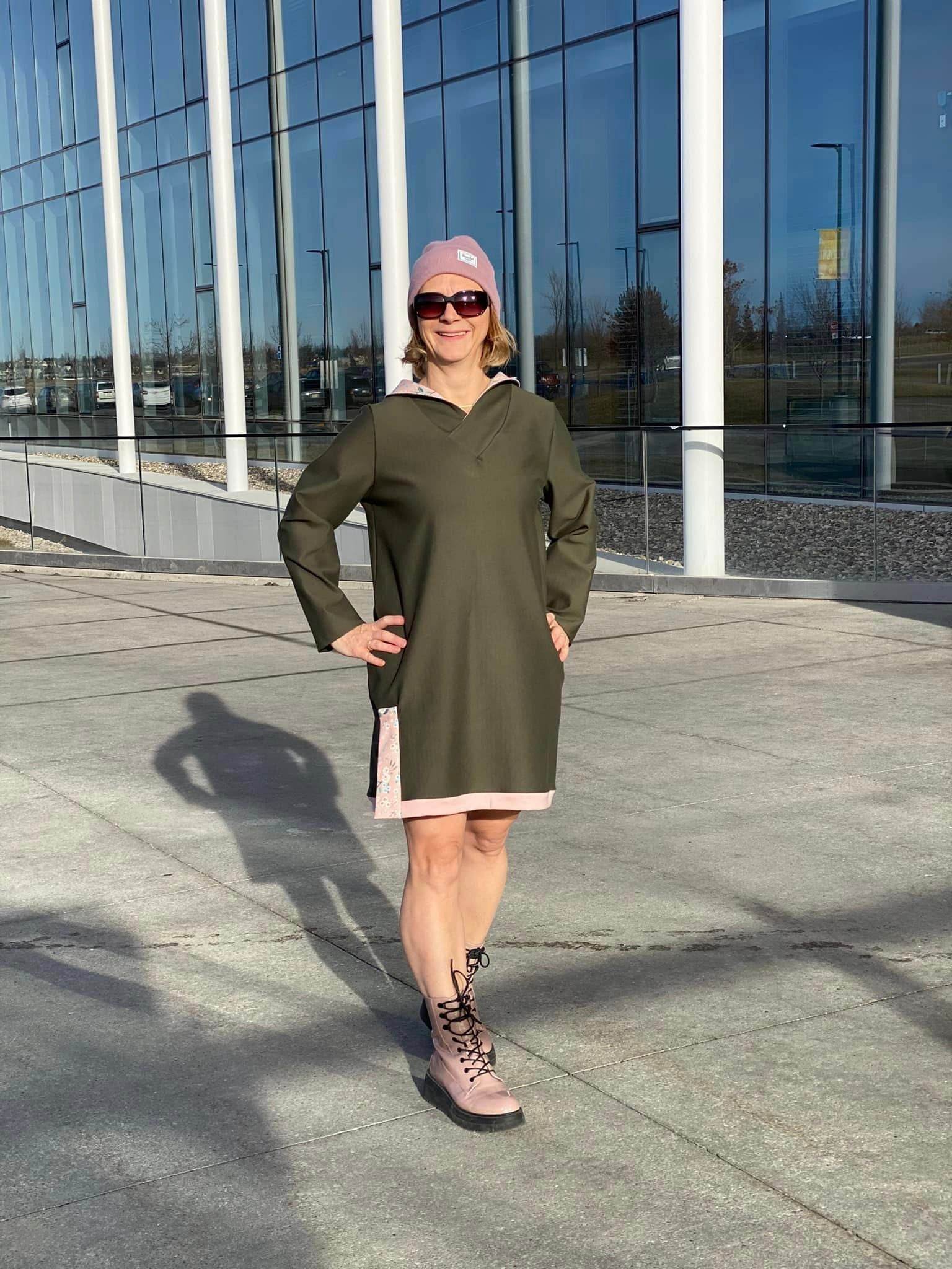 KNUD.hoodiekleid | Damen | 32-52 | Schnitt : - Sewando