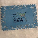 Stickdatei Spruch "I need vitamin SEA"