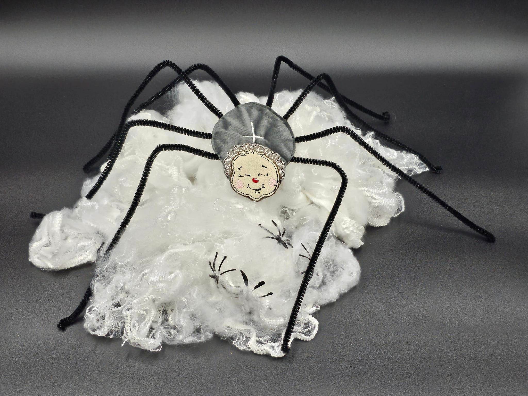 Stickdatei - 3D-Spinne THEKLA - Sewando