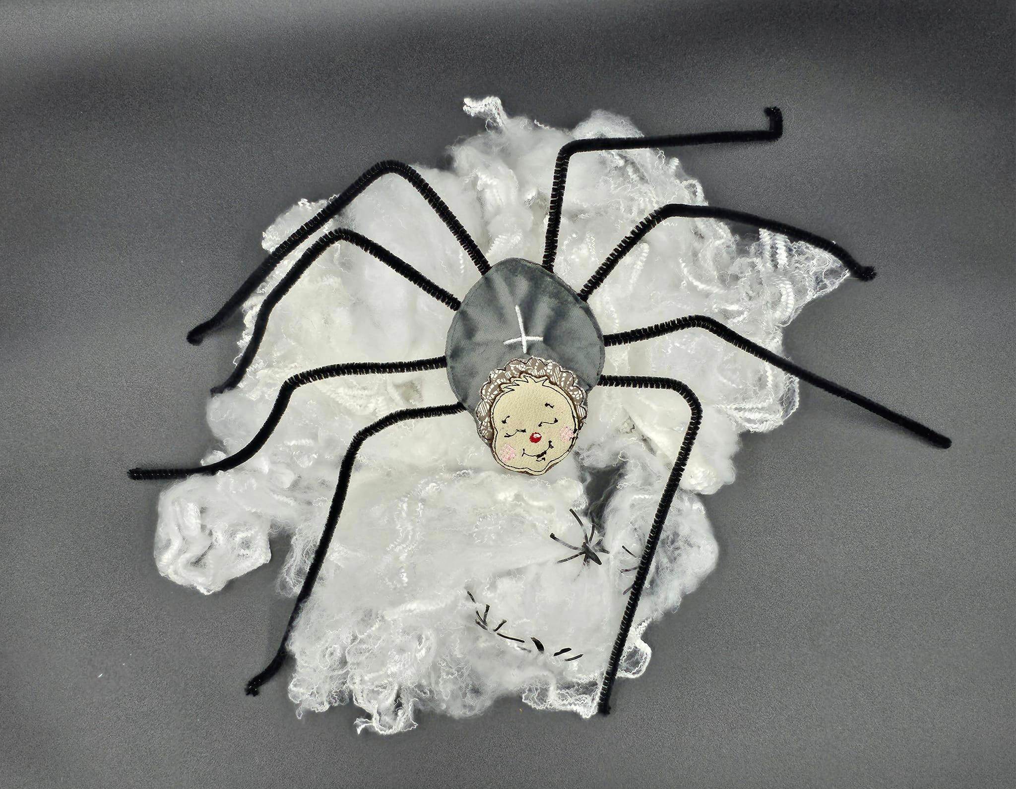 Stickdatei - 3D-Spinne THEKLA - Sewando