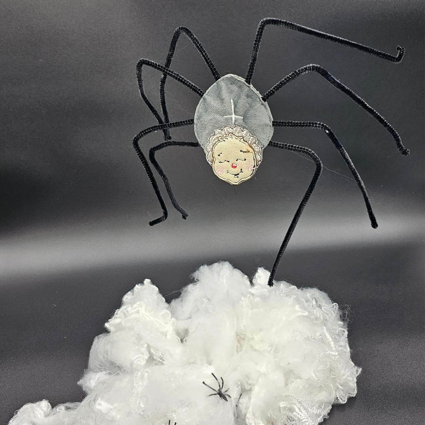 Stickdatei - 3D-Spinne THEKLA - Sewando