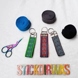 10x Stickdatei Band "Spireck" Taschenschlaufe