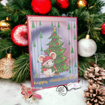 Digiset Speedy die Weihnachtsmaus, Plotterdatei, Sublimation, Digistamp, Digipaper - Sewando