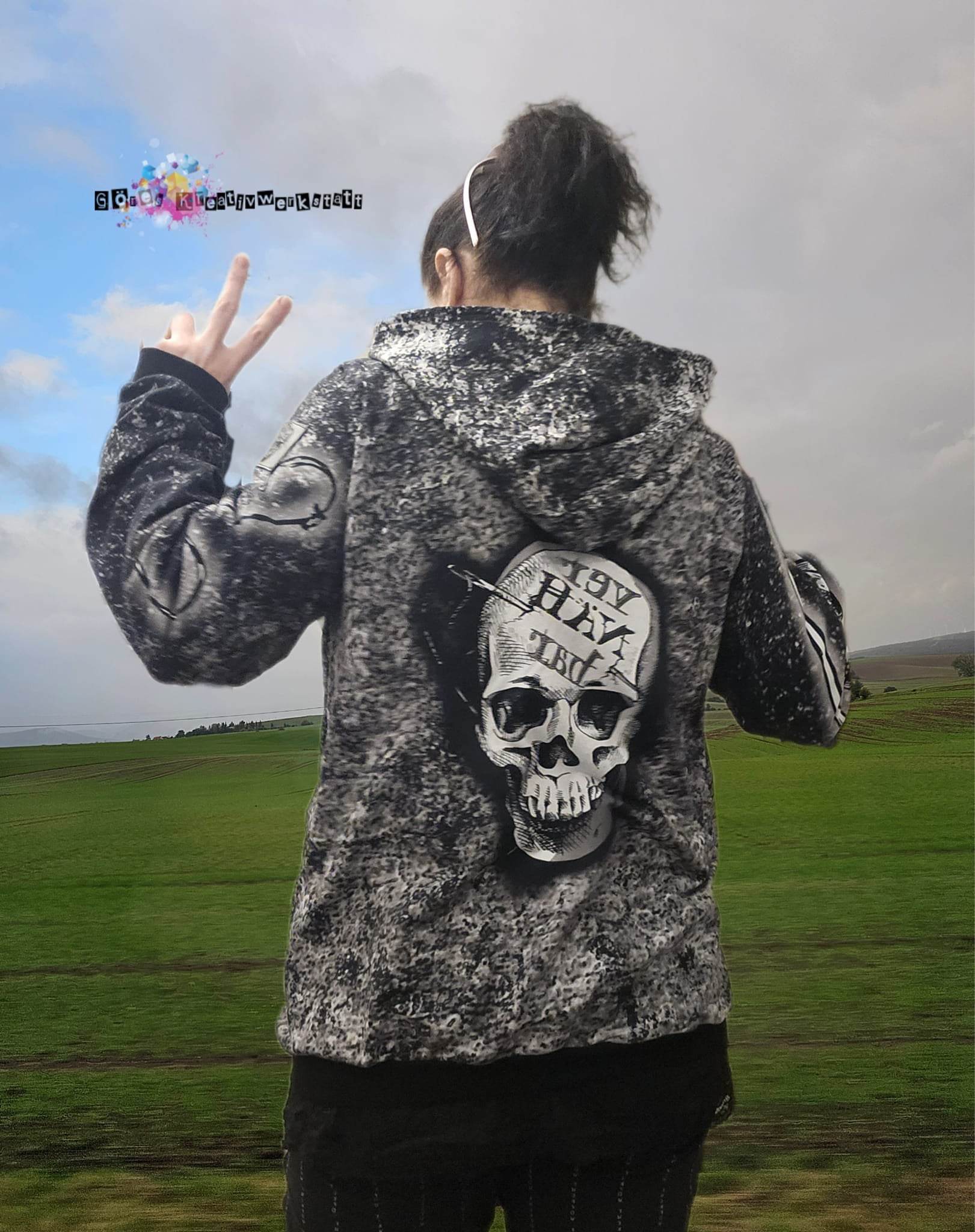 Schnittmuster Steff Hoodie Gr. XS - XL - Sewando
