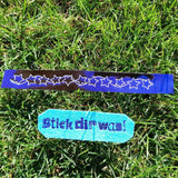 10x Stickdatei Band "Sterne" Taschenschlaufen