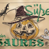 Stickdatei - Schild "Süßes oder Saures"