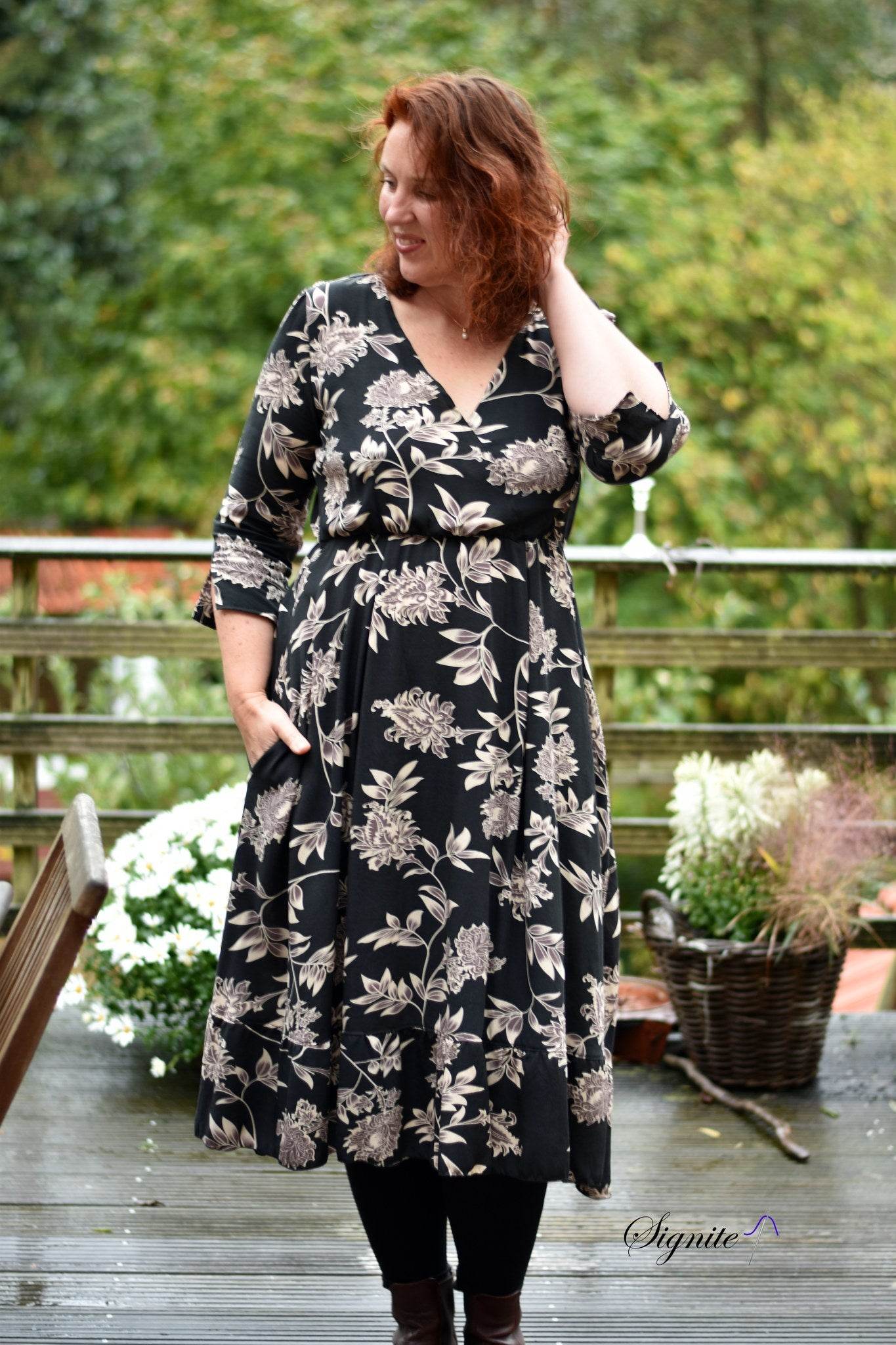Schnittmuster Maxikleid Kleid MARINGA (34-46) : - Sewando