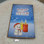 Digiset Fridolin der Schneemann, Digistamp, Digipaper, Plotterdatei, Sublimation - Sewando