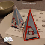 Digiset Christmas Penguin Plotterdatei, Sublimation, Digistamp, Digipaper - Sewando