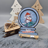 Digiset Christmas Penguin Plotterdatei, Sublimation, Digistamp, Digipaper - Sewando