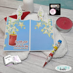 Digiset Fridolin der Schneemann, Digistamp, Digipaper, Plotterdatei, Sublimation - Sewando