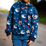 Schnittmuster Hoodie Weite Brise