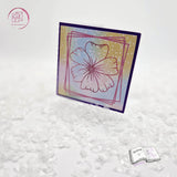Digistamp sechsblättrige Blüte Plotterdatei, Sublimation, Drucken, ! - Sewando