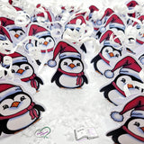 Digiset Christmas Penguin Plotterdatei, Sublimation, Digistamp, Digipaper - Sewando