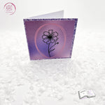 Digistamp Blüte mit Knospe Plotten, Sublimation, Drucken ! - Sewando