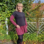 Schnittmuster Hoodie/Kleid/Rock GREDING Gr. 34-56 : - Sewando