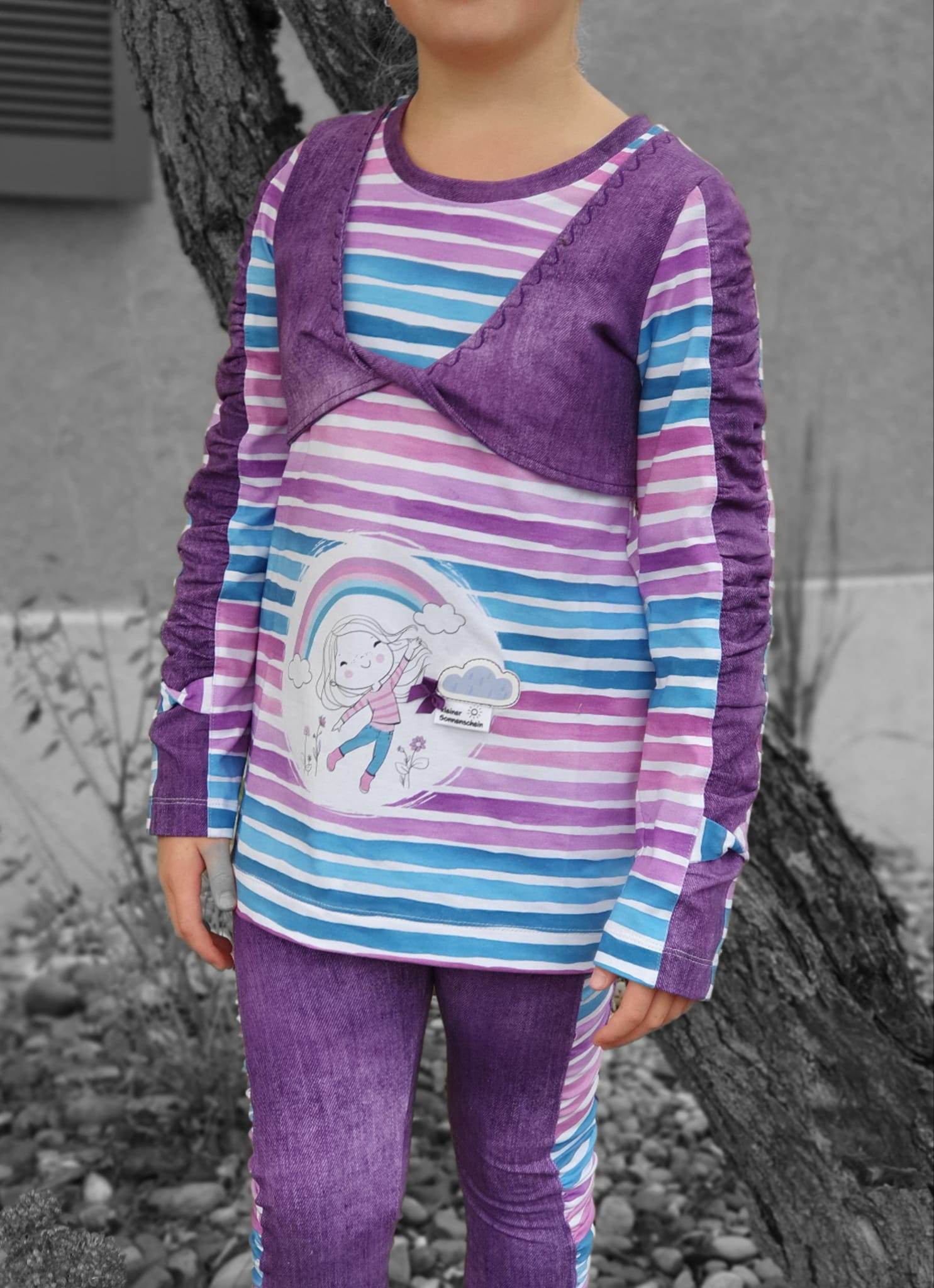 Schnittmuster / Sewing Pattern *Little Twist Shirt* Size 62-176 / 3m - 18 Years - Sewando